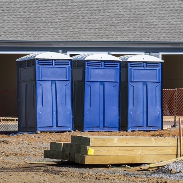 how do you ensure the portable restrooms are secure and safe from vandalism during an event in Pinecrest California